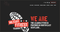 Desktop Screenshot of military-fitness.info